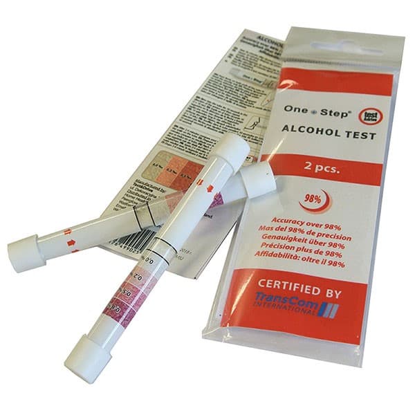 Disposable Alcohol Breath Test — alcohol breathalyser test, tested from a breath sample