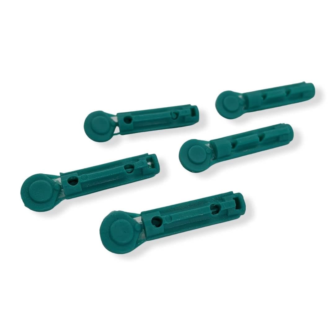 Sterile 28G Lancets for Safe and Painless Blood Sampling - 50 pack — sterile lancets